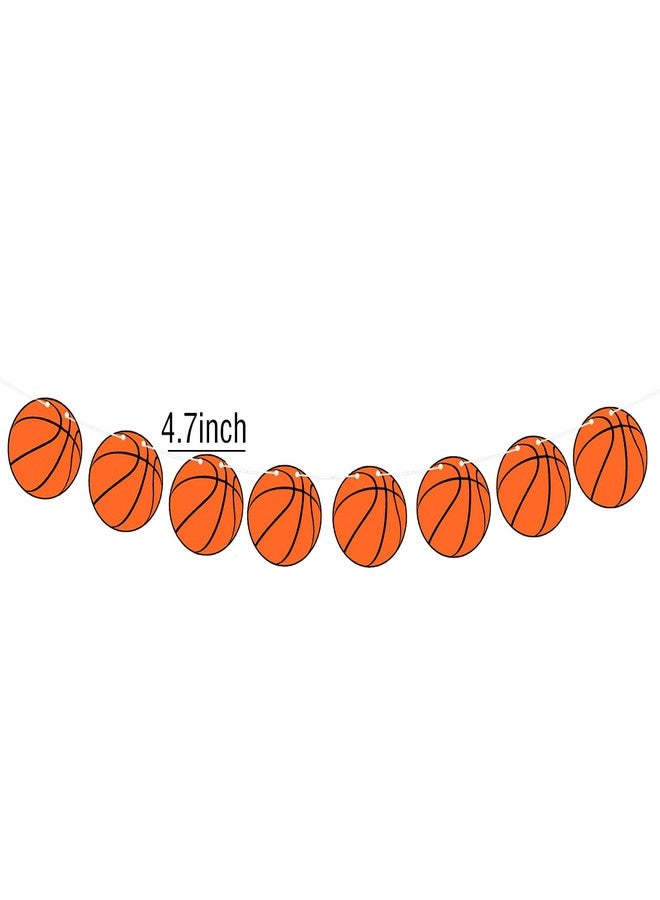 BIEUFBJI Basketball Banners, Basketball Themed Party Decorations, Kids Teenagers Boys Men Birthday Banner Basketball Party Decoration - Image 2